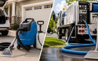 DIY Rental Machines vs. Professional Truck-Mounted Cleaning: The Real Cost Comparison